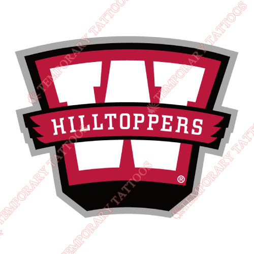 Western Kentucky Hilltoppers Customize Temporary Tattoos Stickers NO.6982